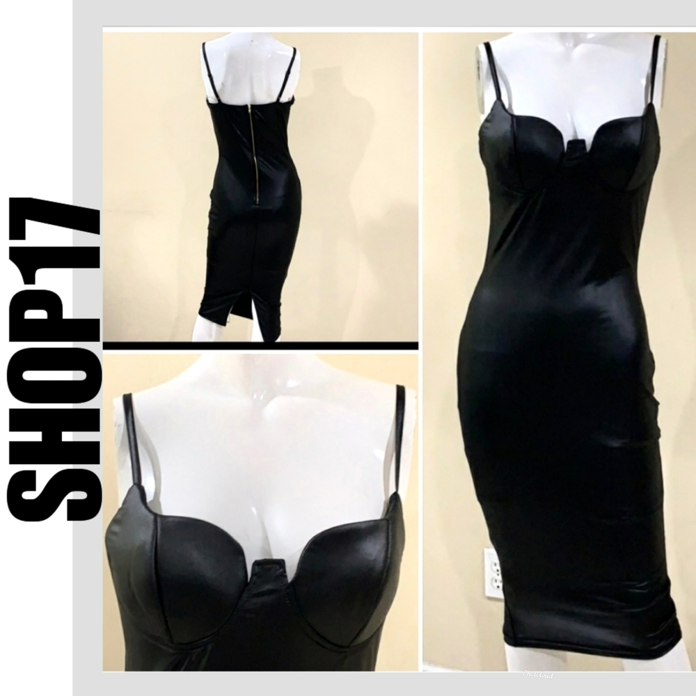 NYE SALE Shop17 Spaghetti Bodycon Sheath Dress Med